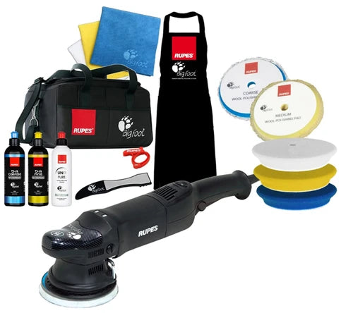 RUPES BigFoot LHR15ES | Combo Kit | FREE 5hr POLISHING CLASS w/PURCHASE