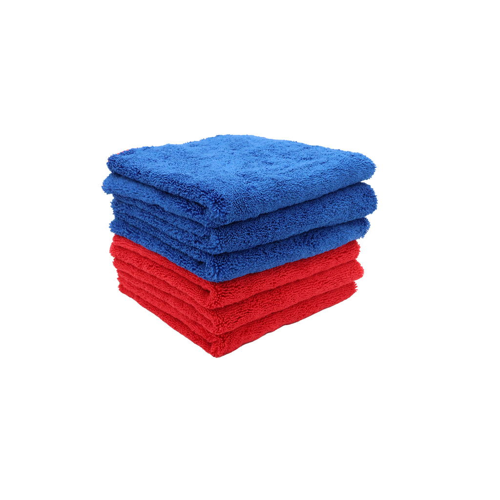 Elite Overlocked Drying Towel, 380 GSM, 16"x24"