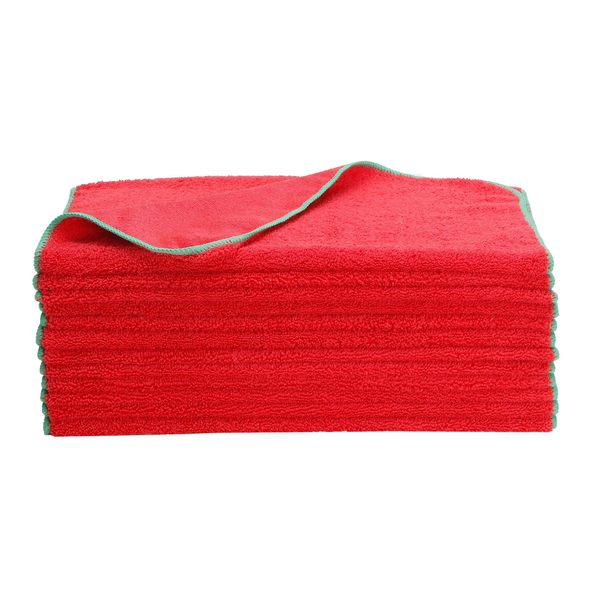 Elite Overlocked Drying Towel, 380 GSM, 16"x24"