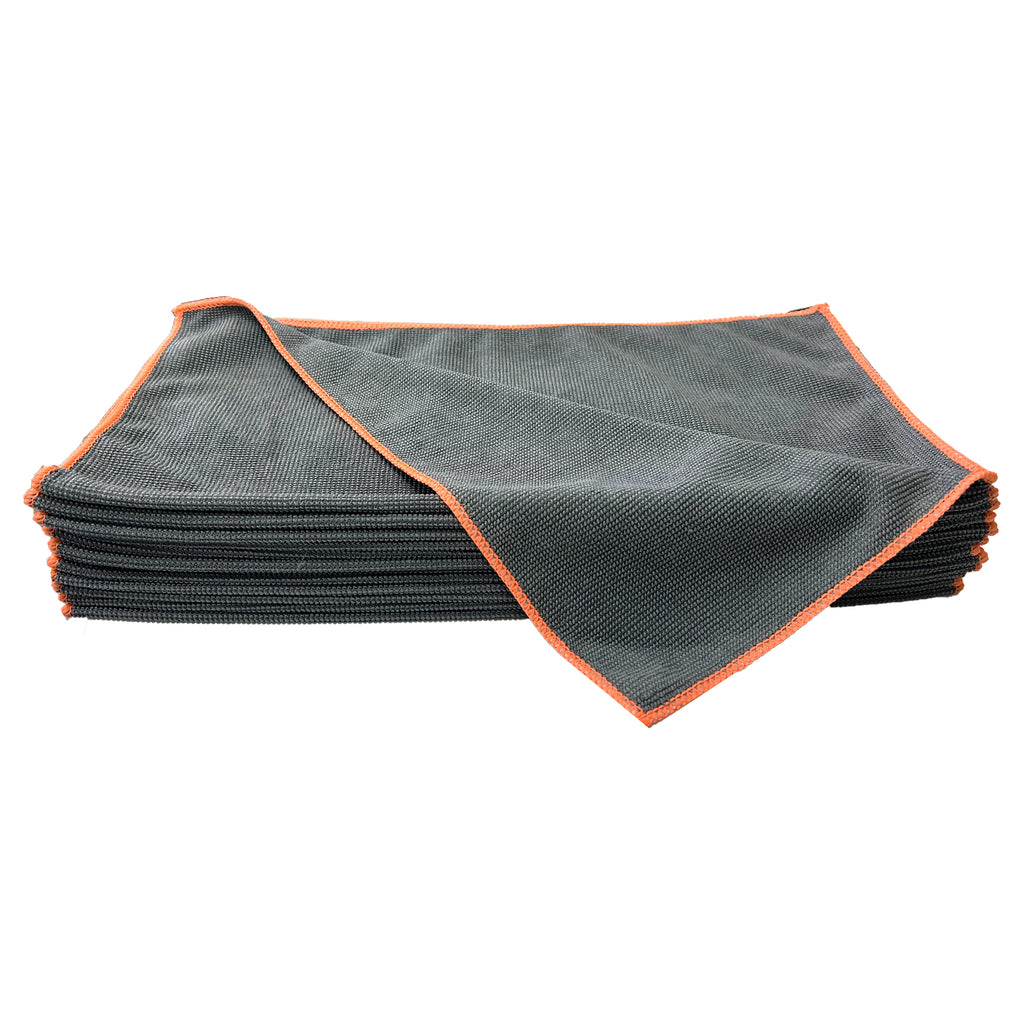 Pearl Weave Glass Towel, 300 GSM, 16"x16"