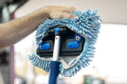 [Mitt on a Stick PRO+] Premium Car Wash Mop, Brush, Pole, Mitt