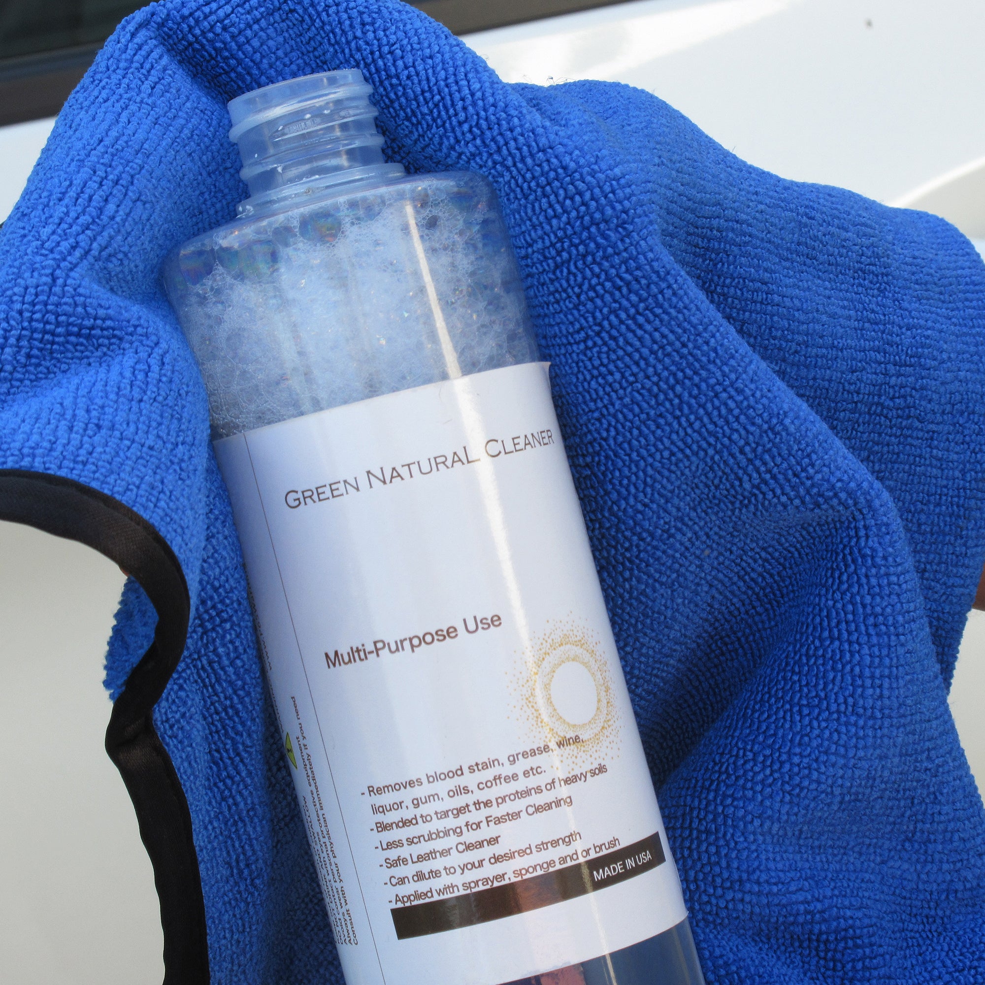 Premium Microfiber Polishing Towel, 500 GSM, 16"x24"
