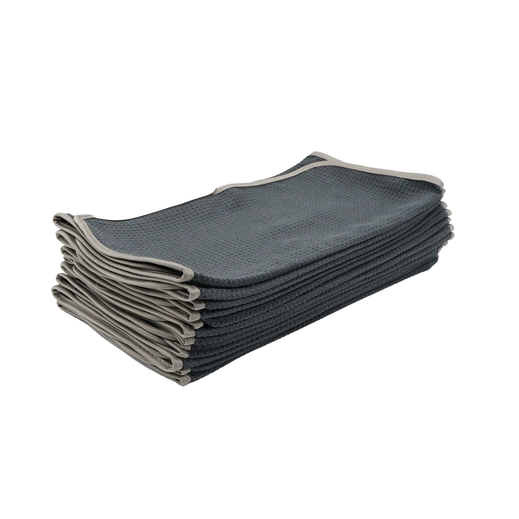Waffle Weave Glass Towel, 380 GSM, 16"x24"