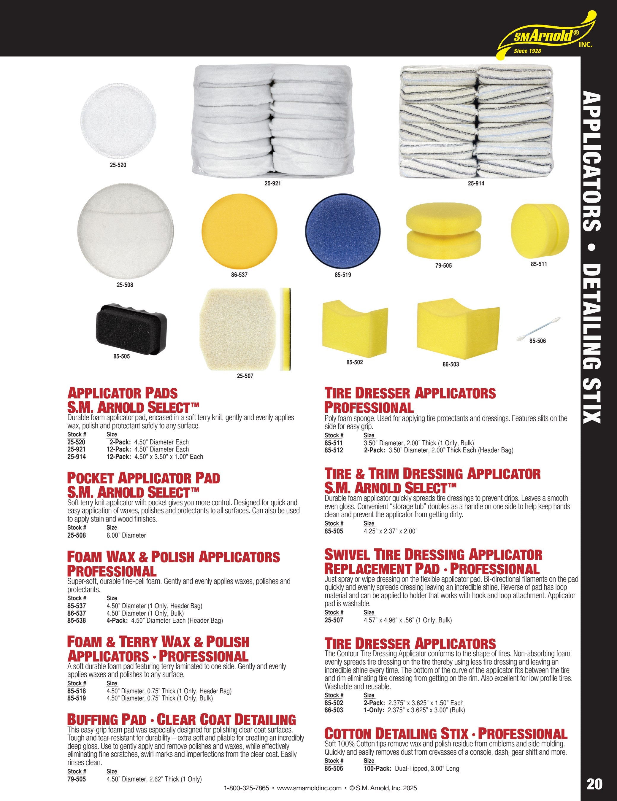 S.M. Arnold Foam Wax (85-537)