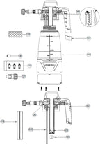 Spare parts Ik e Foam Pro 2