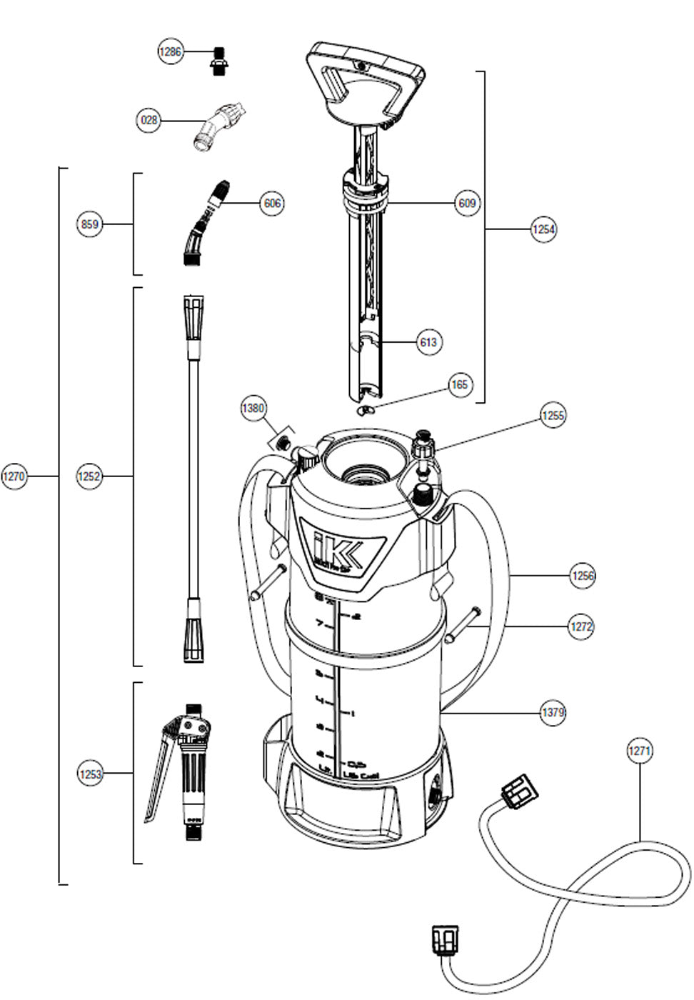 Spare parts Ik Multi Pro 12+
