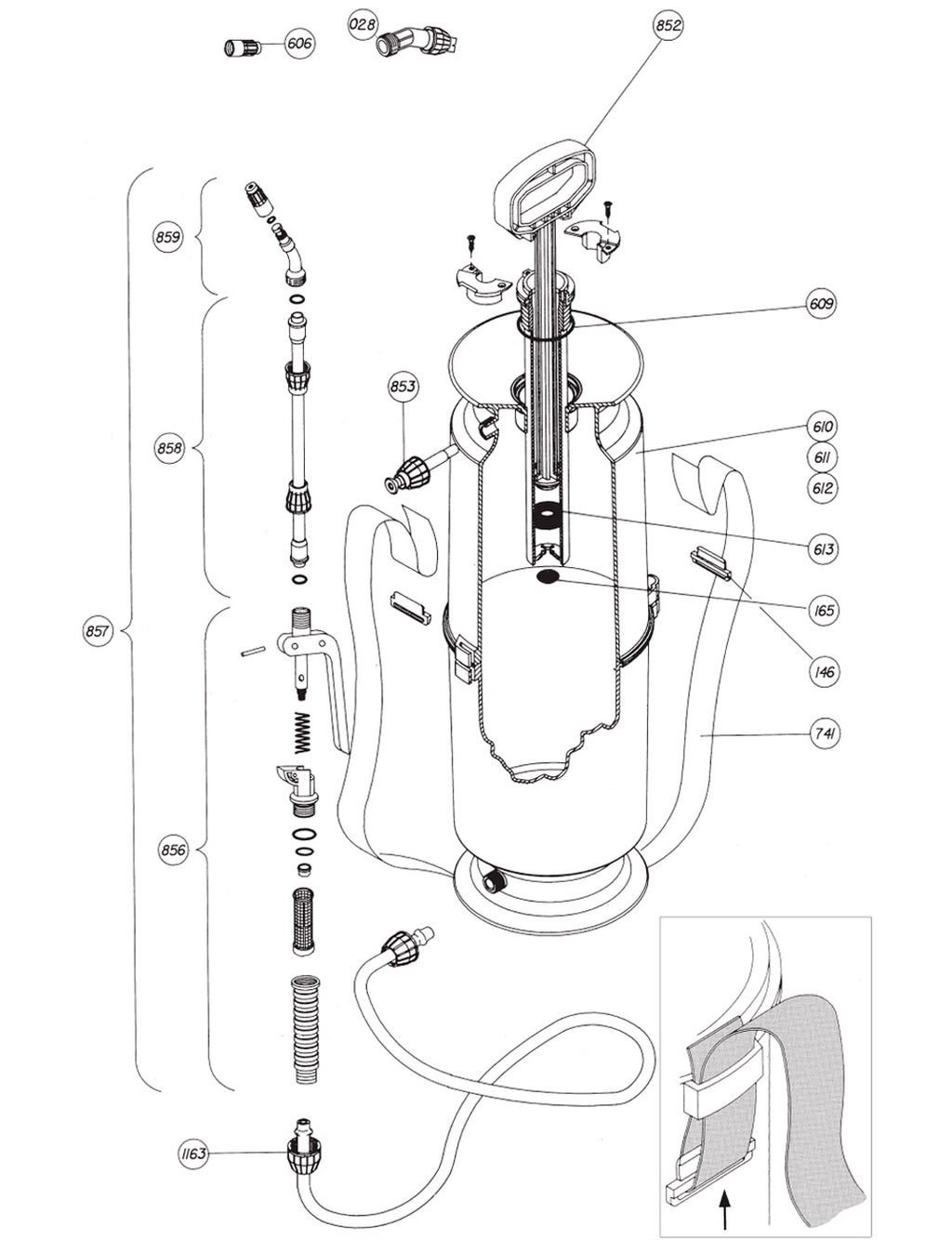 Spare parts IK MULTI 12