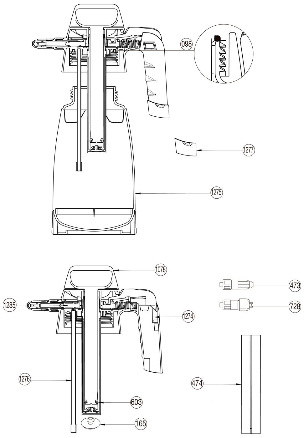 Spare parts IK MULTI Pro 2