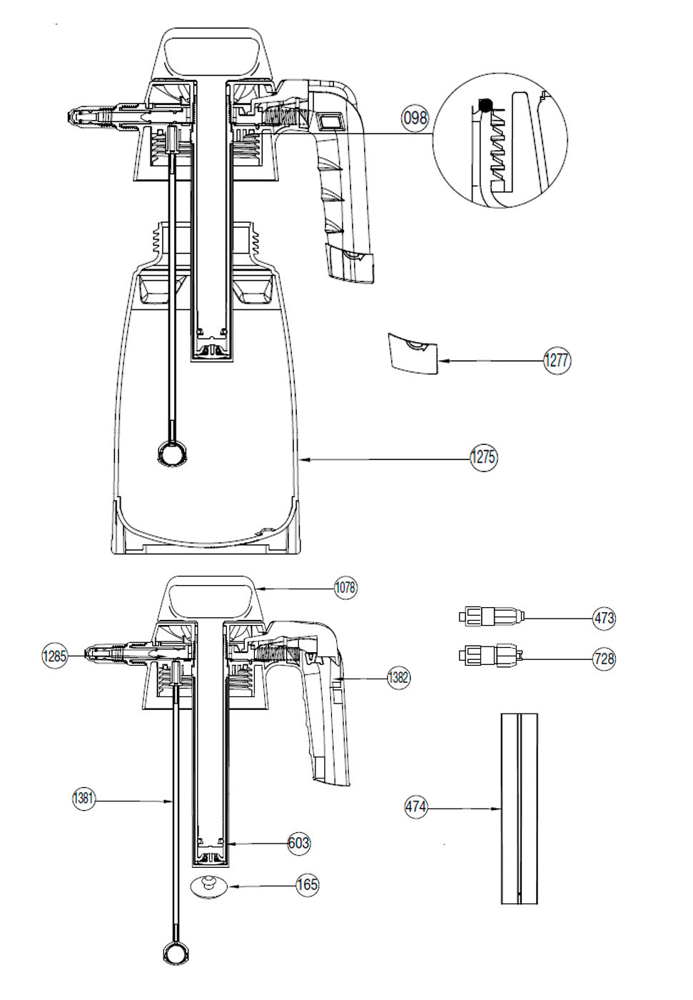 Spare parts IK MULTI Pro 2 360