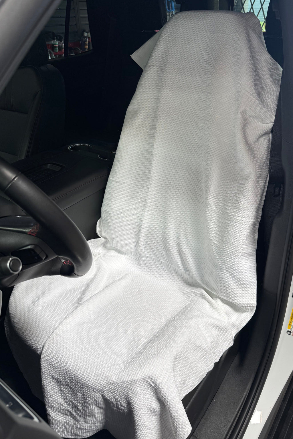 [Car Seat Cover] Waffle Weave Microfiber 62"x28"