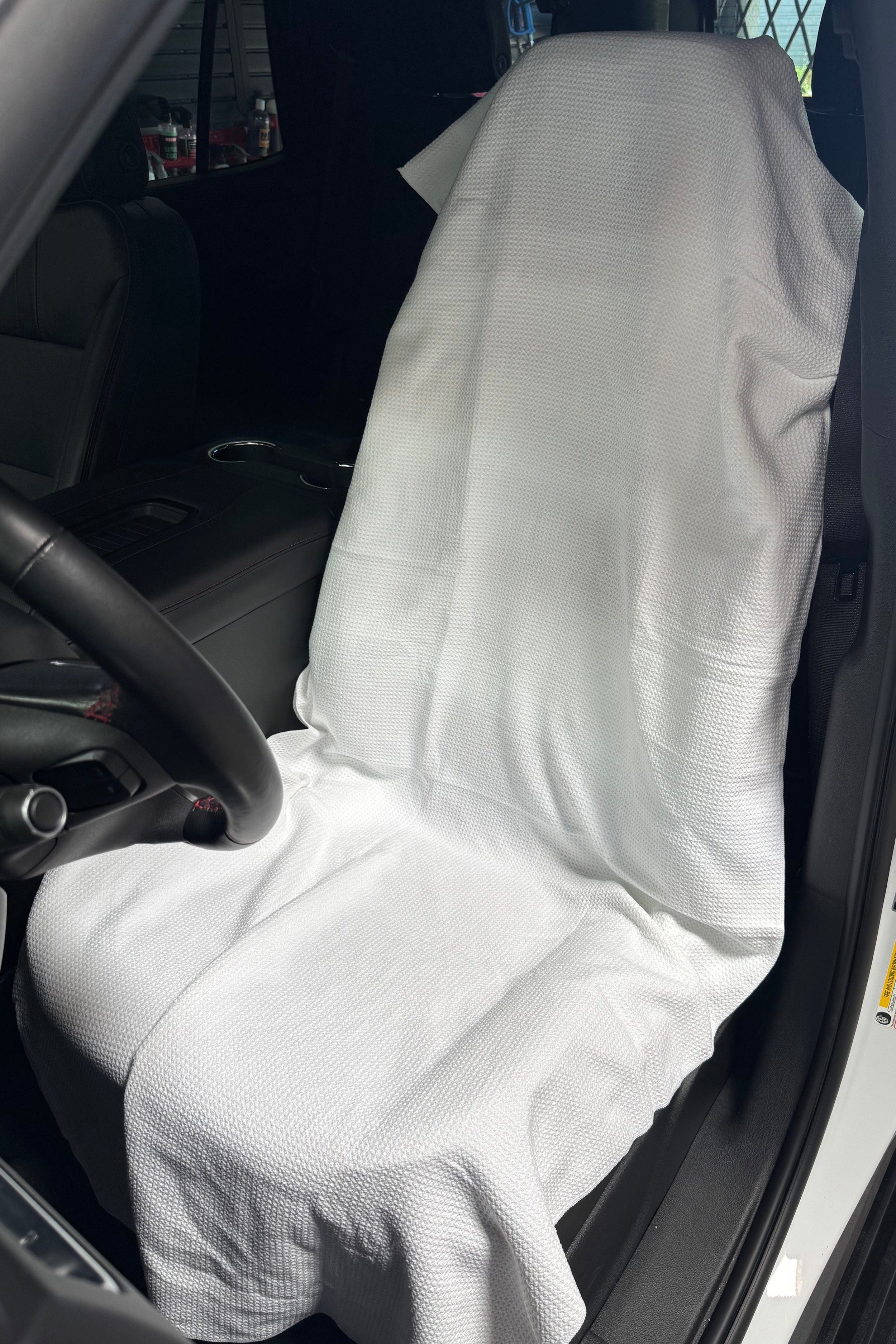 [Car Seat Cover] Waffle Weave Microfiber 62"x28"