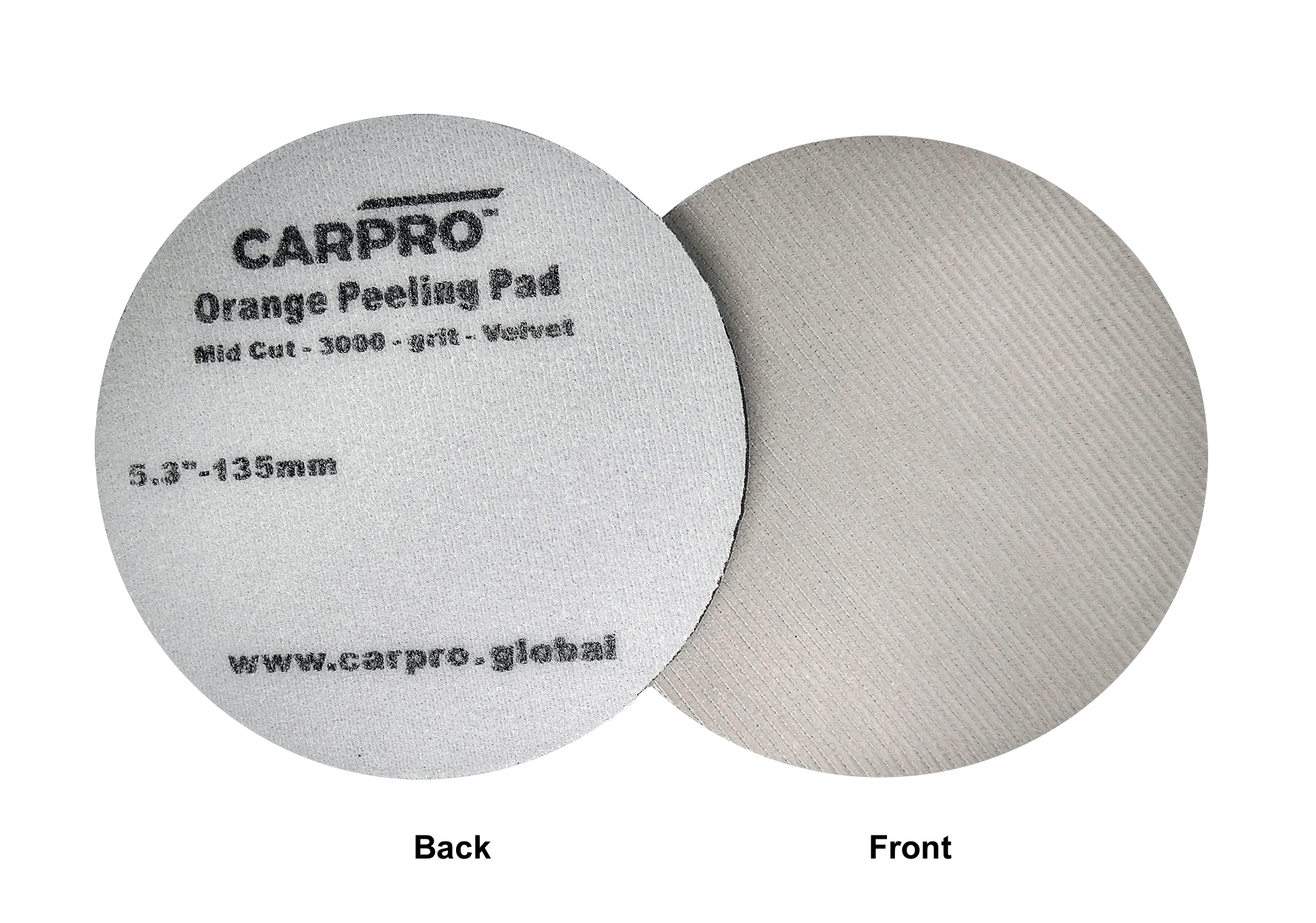 CARPRO Velvet Orange Peel Removal Pad - 5 1/4"