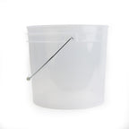 Transparent Bucket, 3.5 Gallon, Pack of 12