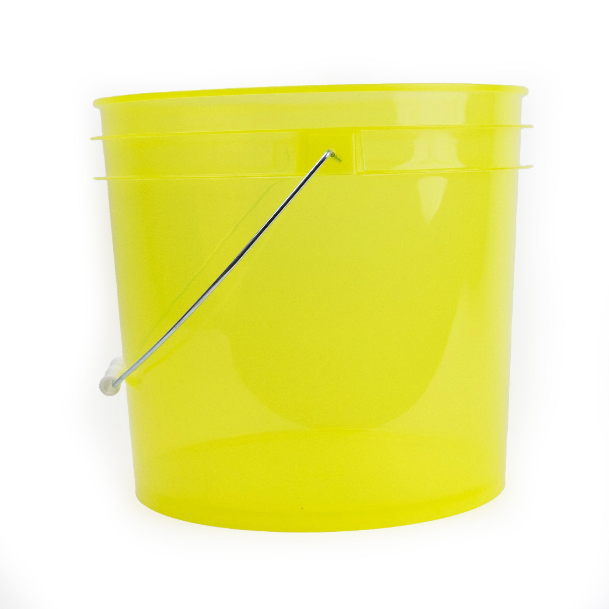 Transparent Bucket, 3.5 Gallon, Pack of 12